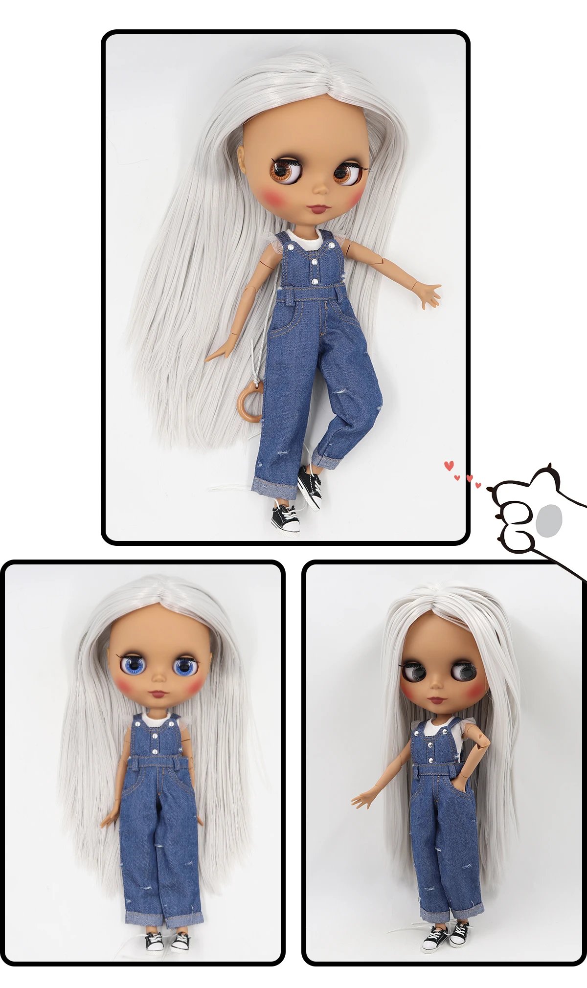 ICY DBS Blyth Doll 1/6 BJD Toy Joint Body Special Offer Lower Price DIY Girls Gift 30cm Anime Doll Random Eyes Colors