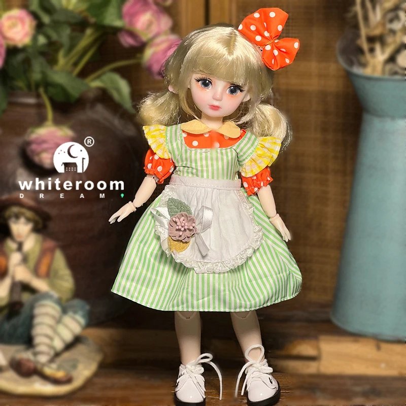 Ball jointed Doll Toys Bjd Dolls For Girls Dolls  1/6 Starry Gray Eyes 30cm Lolita Fashion Dress DIY Toy Children Birthday Gifts