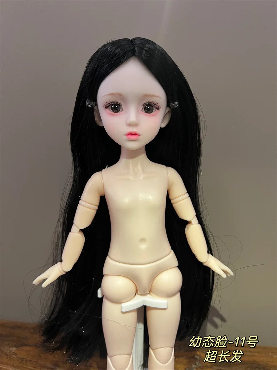 Ball jointed Doll Toys Bjd Dolls For Girls Dolls  1/6 Starry Gray Eyes 30cm Lolita Fashion Dress DIY Toy Children Birthday Gifts