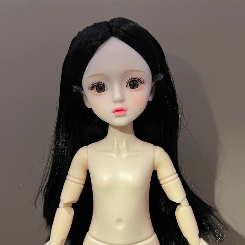 Ball jointed Doll Toys Bjd Dolls For Girls Dolls  1/6 Starry Gray Eyes 30cm Lolita Fashion Dress DIY Toy Children Birthday Gifts