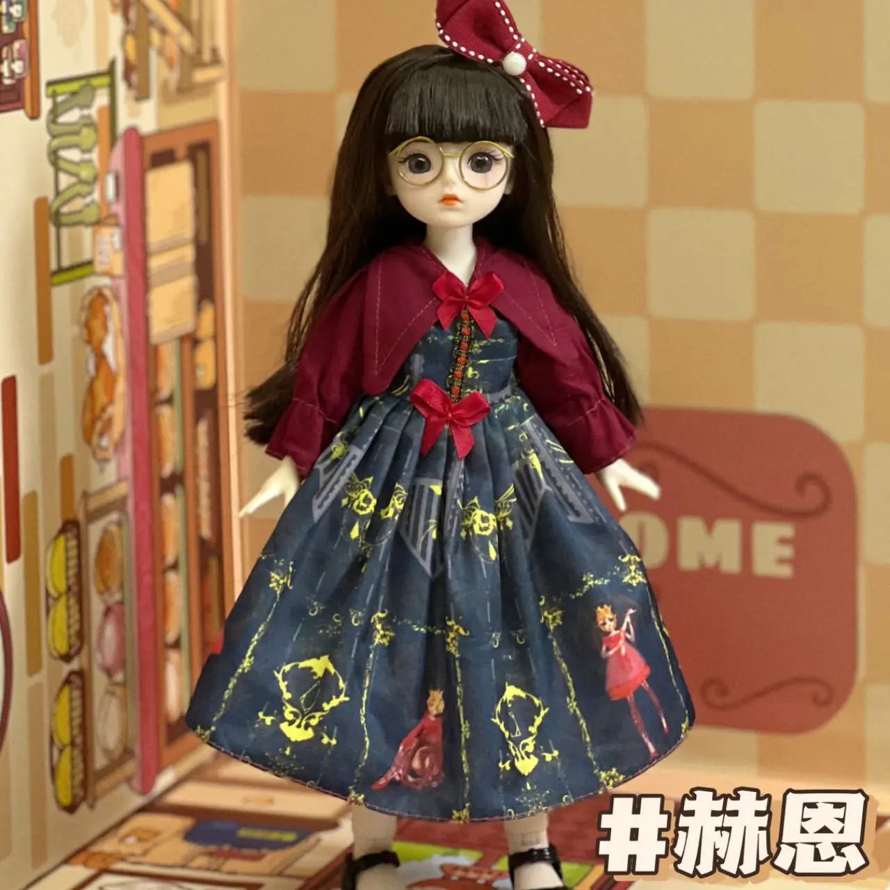 Ball jointed Doll Toys Bjd Dolls For Girls Dolls  1/6 Starry Gray Eyes 30cm Lolita Fashion Dress DIY Toy Children Birthday Gifts