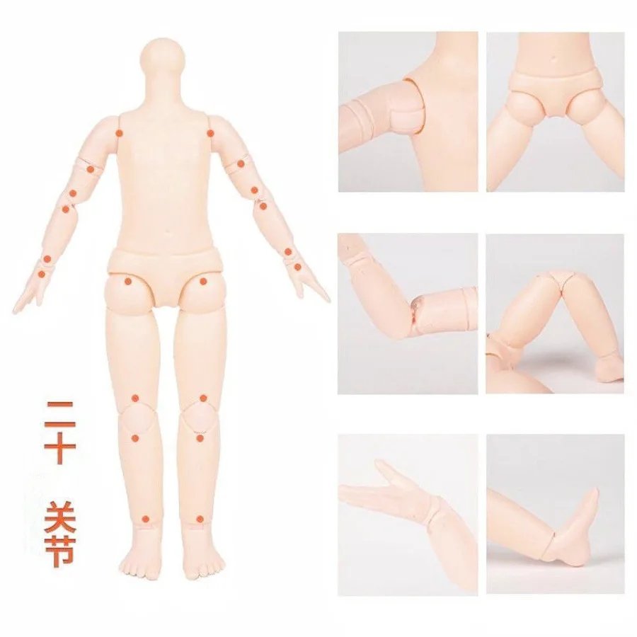 Ball jointed Doll Toys Bjd Dolls For Girls Dolls  1/6 Starry Gray Eyes 30cm Lolita Fashion Dress DIY Toy Children Birthday Gifts