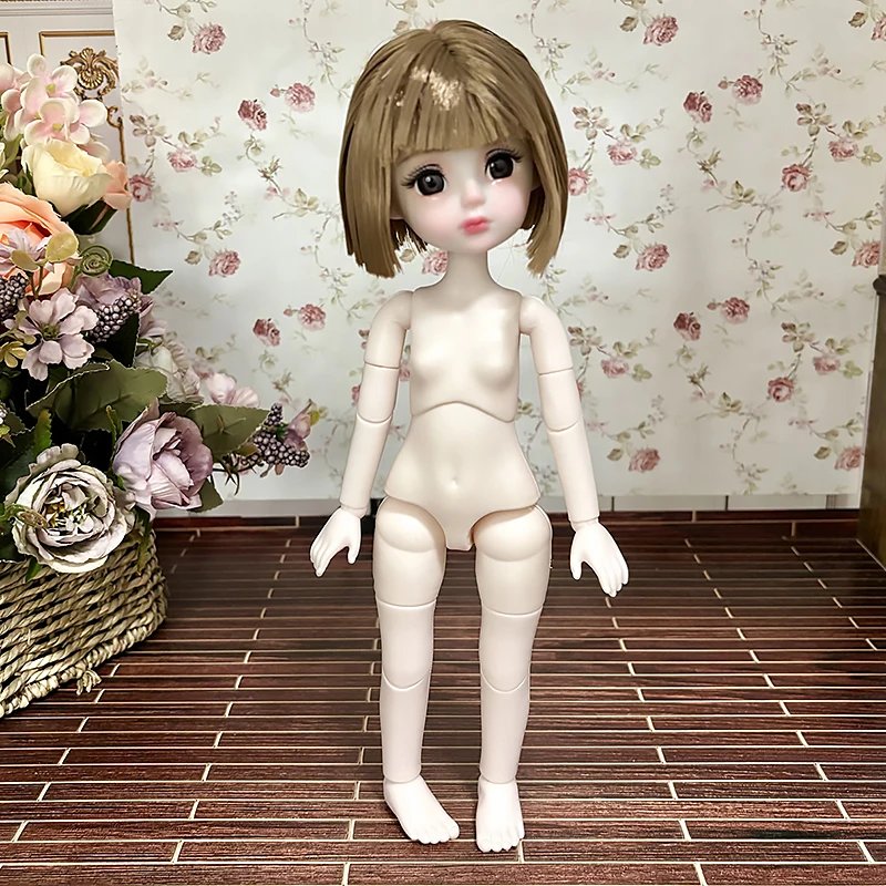 Ball jointed Doll Toys Bjd Dolls For Girls Dolls  1/6 Starry Gray Eyes 30cm Lolita Fashion Dress DIY Toy Children Birthday Gifts