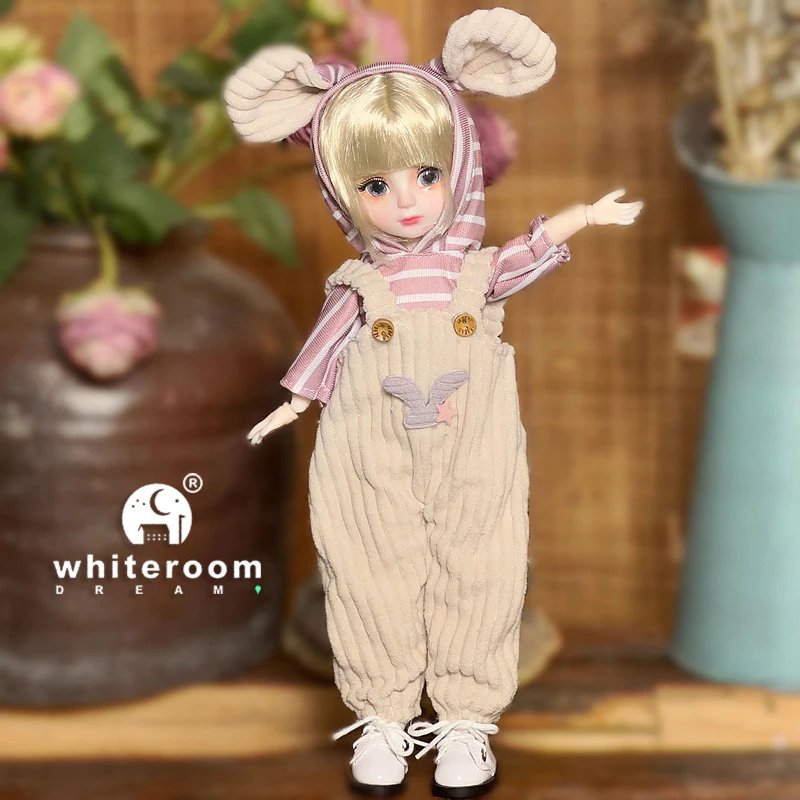 Ball jointed Doll Toys Bjd Dolls For Girls Dolls  1/6 Starry Gray Eyes 30cm Lolita Fashion Dress DIY Toy Children Birthday Gifts