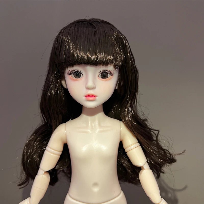 Ball jointed Doll Toys Bjd Dolls For Girls Dolls  1/6 Starry Gray Eyes 30cm Lolita Fashion Dress DIY Toy Children Birthday Gifts