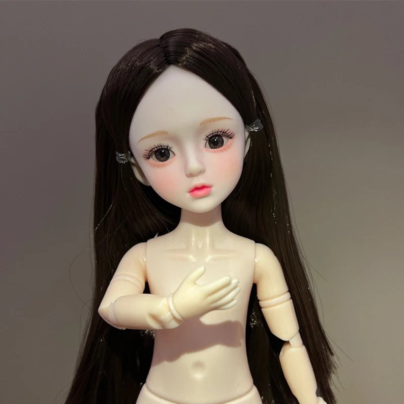 Ball jointed Doll Toys Bjd Dolls For Girls Dolls  1/6 Starry Gray Eyes 30cm Lolita Fashion Dress DIY Toy Children Birthday Gifts