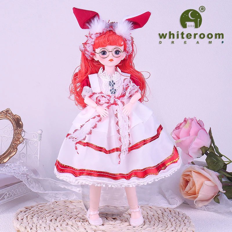 Ball jointed Doll Toys Bjd Dolls For Girls Dolls  1/6 Starry Gray Eyes 30cm Lolita Fashion Dress DIY Toy Children Birthday Gifts