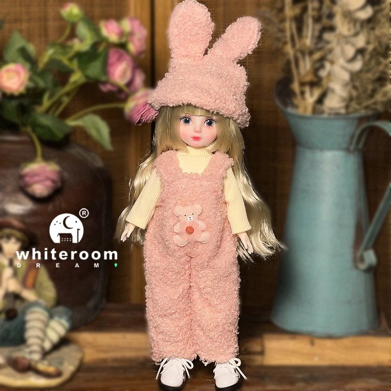 Ball jointed Doll Toys Bjd Dolls For Girls Dolls  1/6 Starry Gray Eyes 30cm Lolita Fashion Dress DIY Toy Children Birthday Gifts