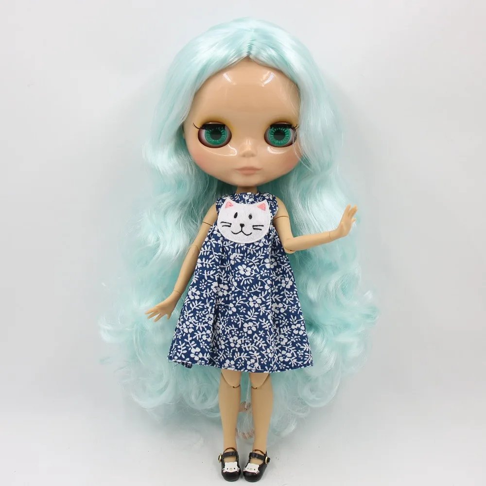 ICY DBS Blyth doll 1/6 bjd tan skin joint body shiny face 30cm toy girls gift