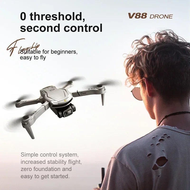 Xiaomi Mijia V88 Drone 8K 5G GPS Professional HD Aerial Photography Remote Control Aircraft HD Dual Camera Quadcopter Toy UAV