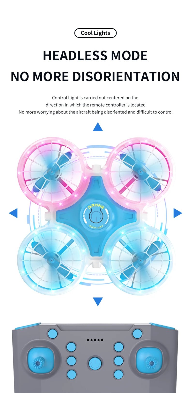 Mini Drone Flash 3D Flip 2.4G 4CH Remote Control Helicopter Altitude Hold Rc Quadcopter Aircraft Kid Toys For Children Christmas