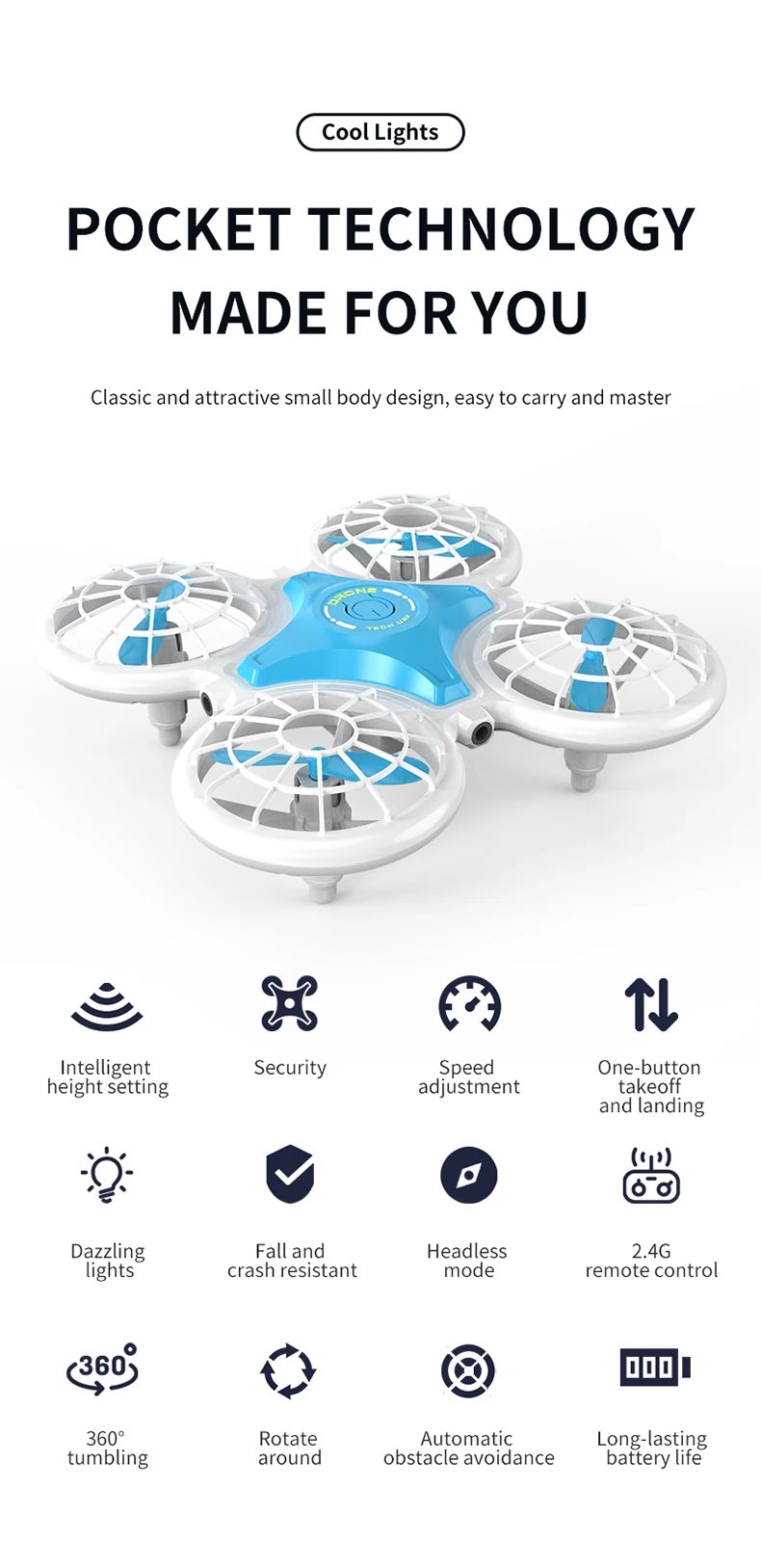 Mini Drone Flash 3D Flip 2.4G 4CH Remote Control Helicopter Altitude Hold Rc Quadcopter Aircraft Kid Toys For Children Christmas