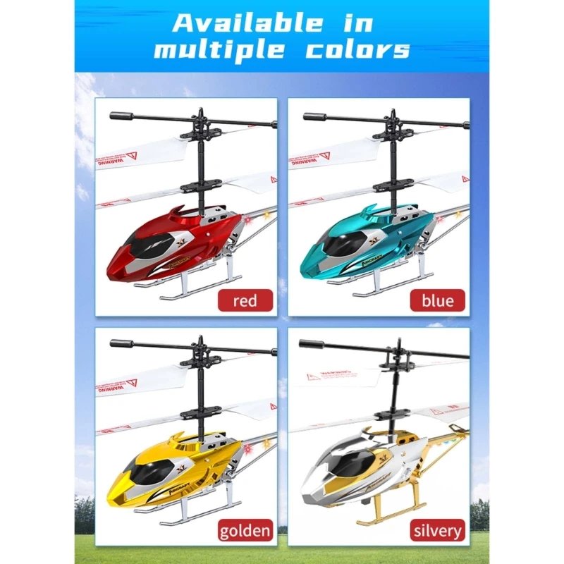 3.5CH RC Helicopter with Light Fall Resistant  XK913 Remote Control Helicopter Plane Aircraft Flying Kids Toys for Boys Gifts