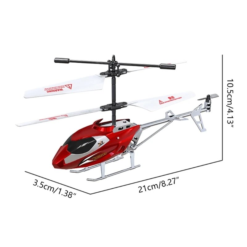 3.5CH RC Helicopter with Light Fall Resistant  XK913 Remote Control Helicopter Plane Aircraft Flying Kids Toys for Boys Gifts