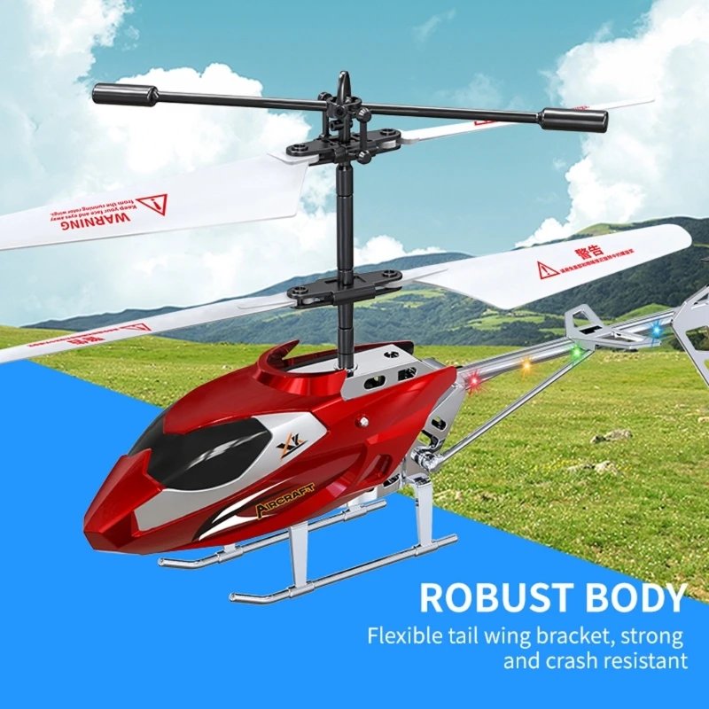 3.5CH RC Helicopter with Light Fall Resistant  XK913 Remote Control Helicopter Plane Aircraft Flying Kids Toys for Boys Gifts