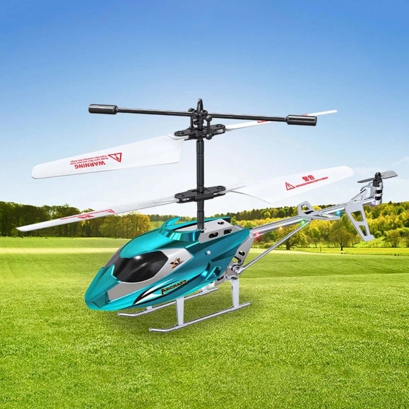 3.5CH RC Helicopter with Light Fall Resistant  XK913 Remote Control Helicopter Plane Aircraft Flying Kids Toys for Boys Gifts