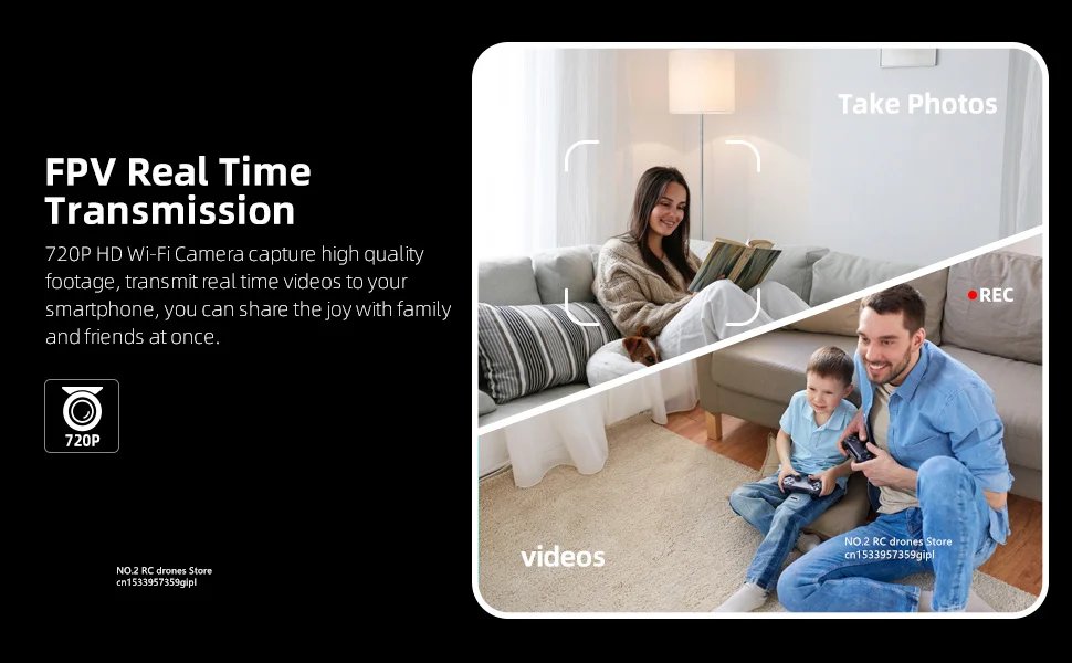 480P Remote Control Helicopter Drone Fighter Uav Land Air Mode Aircraft Brushless Motor Rc Aircraft for Children Kids Plane Toys