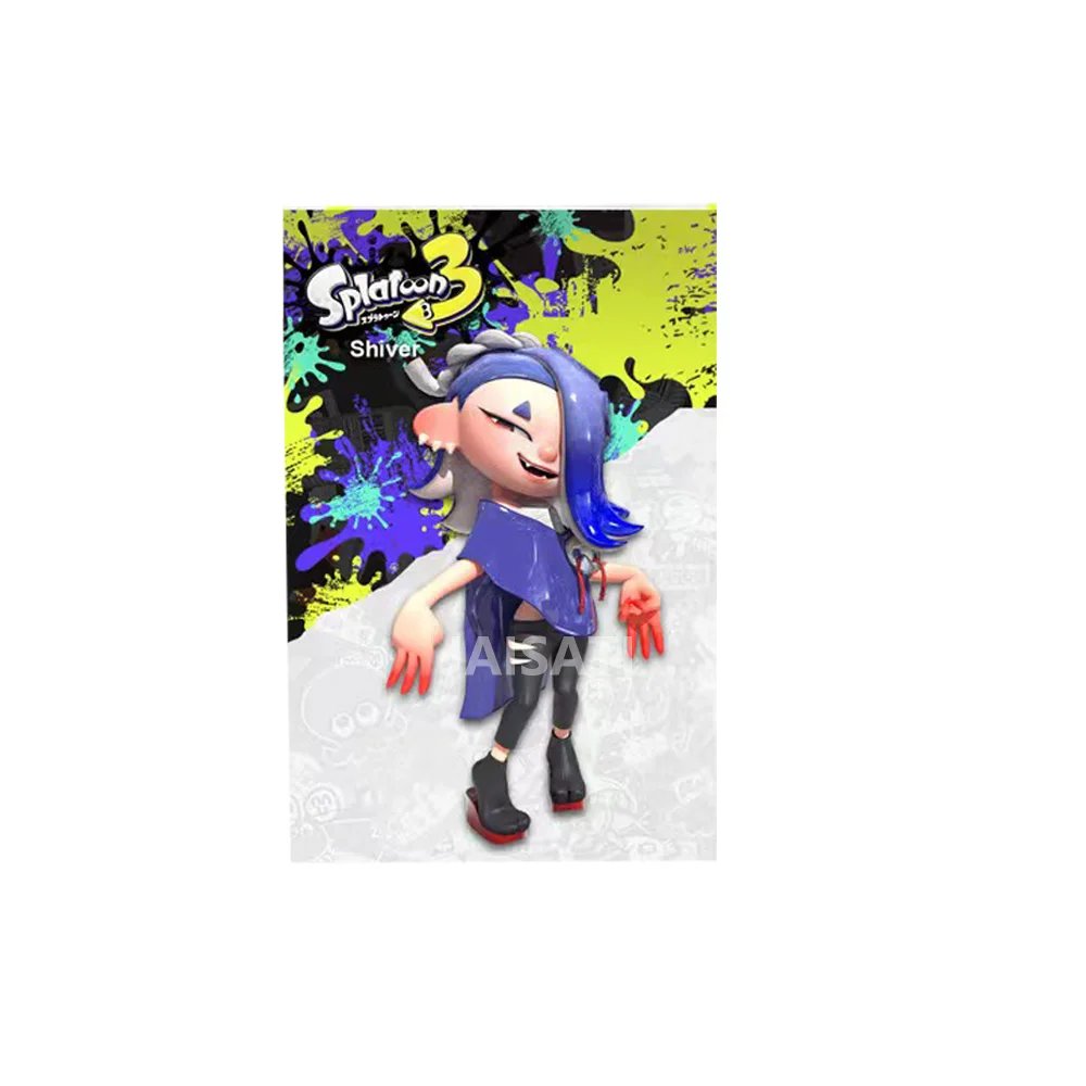 New Deep Cut amibo card amxxbo Splatoons 3 amxxbo Shiver Big Man Frye Splatoons ns switch NFC rfid card Splatoons 1 - 3 Linkage