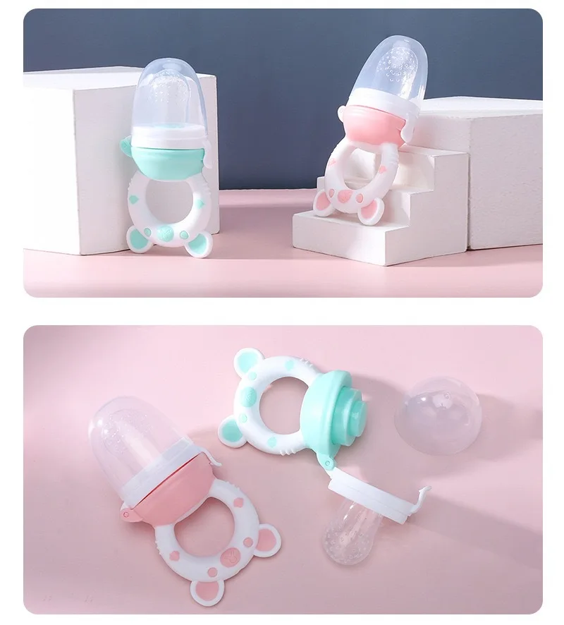 Baby Food Feeding Spoon Juice Extractor Pacifier cup Molars Baby feeding bottle Silicone Gum Fruit Vegetable Bite Eat Auxiliary Baby Food Feeding Spoon Juice Extractor Pacifier cup Molars Baby feeding bottle Silicone Gum Fruit Vegetable Bite Eat Auxiliary