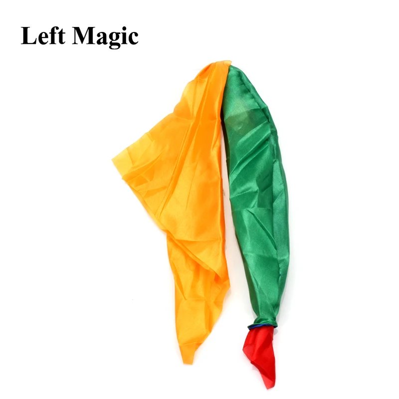 Color Changing Linked Silk Magic Trick Change Color Silk Scarf For Magic Trick By Mr. Magic Joke Props Tools 22cm * 22cm E3117
