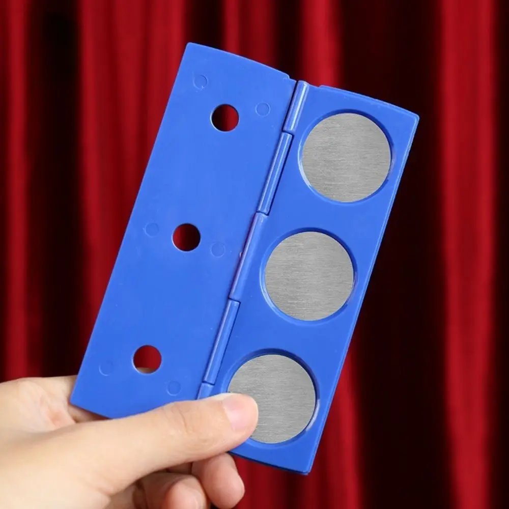 Pencil Penetration Coins Magic Tricks Magia Trick Toys Children Easy Close up Fun Magic Props Easy to Do