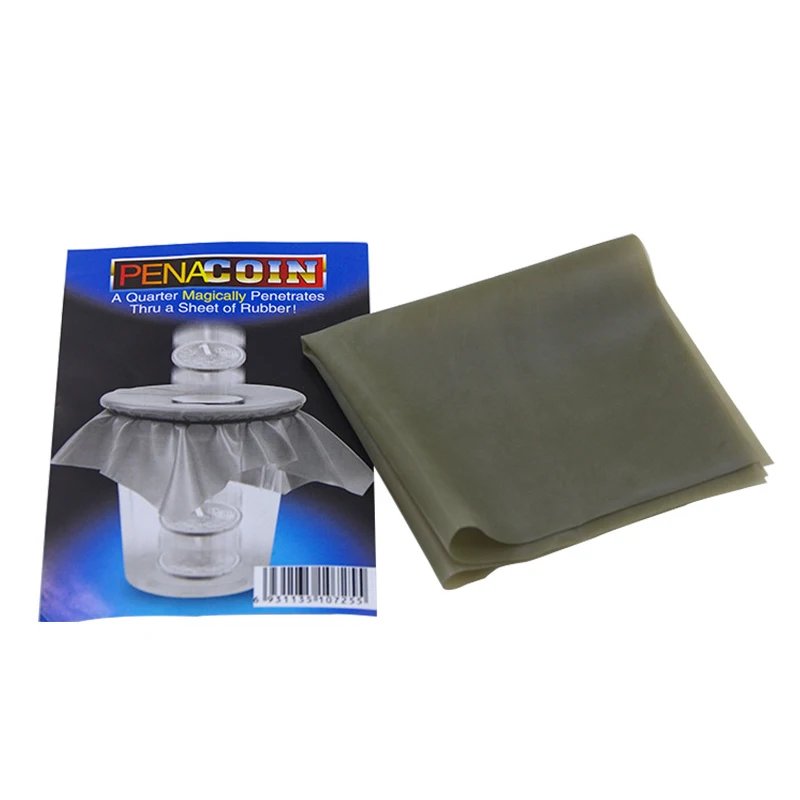 1pcs Pena Coin Penetration Magic Tricks Dish Coin Thru Rubber Sheet Into Cup Black Hole Magic Trick Mentalism Props Illusion 1pcs Pena Coin Penetration Magic Tricks Dish Coin Thru Rubber Sheet Into Cup Black Hole Magic Trick Mentalism Props Illusion