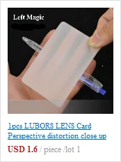 Blue to Red Color Changing Black Hole Magic Tricks Card Vanishing Close Up Props Magic Prop Illusion Gimmick Easy to do