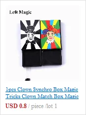 Blue to Red Color Changing Black Hole Magic Tricks Card Vanishing Close Up Props Magic Prop Illusion Gimmick Easy to do