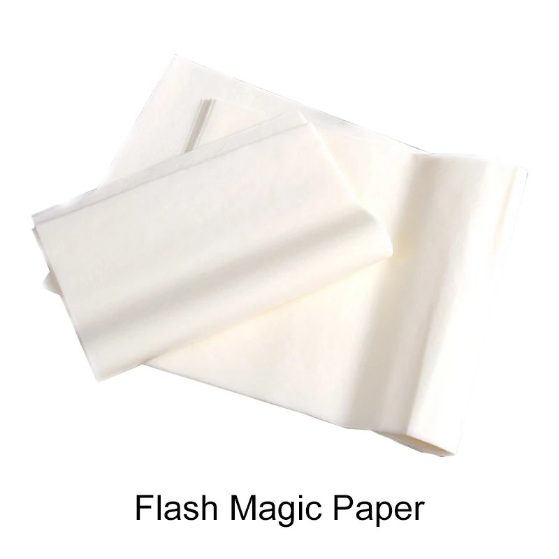 50*20cm Paper Magic Fire Prop 1/10 sheets Magic Flash Paper Professional Magician Props Stage Magic Trick 50*20cm Paper Magic Fire Prop 1/10 sheets Magic Flash Paper Professional Magician Props Stage Magic Trick
