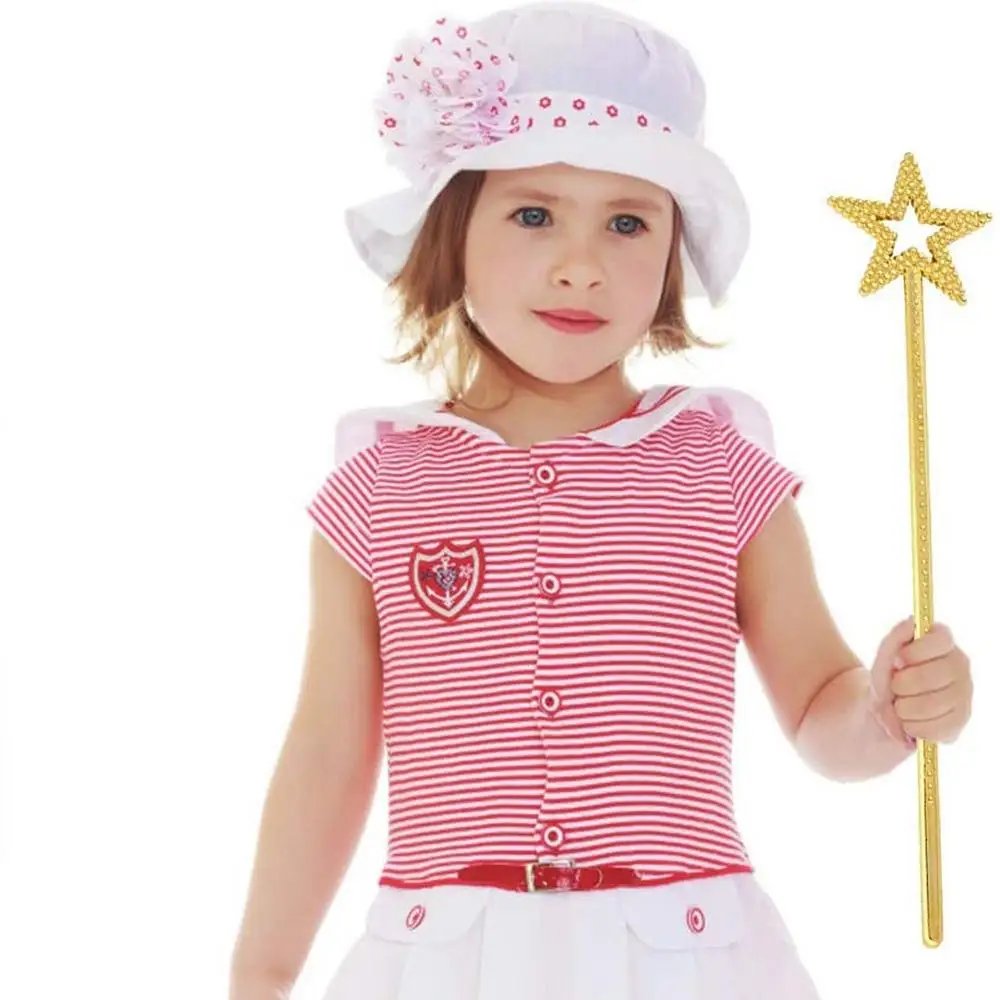 Magic Wand For Kids Golden Silver 13 Inches Star Wand Fairy Princess Angel Wand Sticks For Girls Costume Birthday Party Wedding