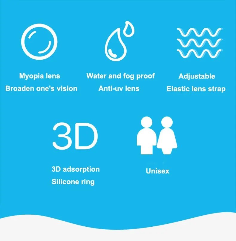 Adult Swimming Goggles Ear Plugs Professional Pool Glasses Anti-Fog Men's Women's Waterproof Glasses Swimming Accessories