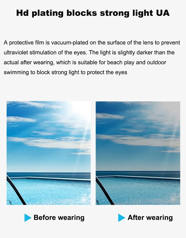 Adult Swimming Goggles Ear Plugs Professional Pool Glasses Anti-Fog Men's Women's Waterproof Glasses Swimming Accessories