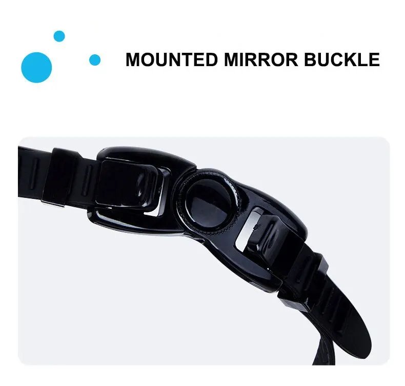 Adult Swimming Goggles Ear Plugs Professional Pool Glasses Anti-Fog Men's Women's Waterproof Glasses Swimming Accessories