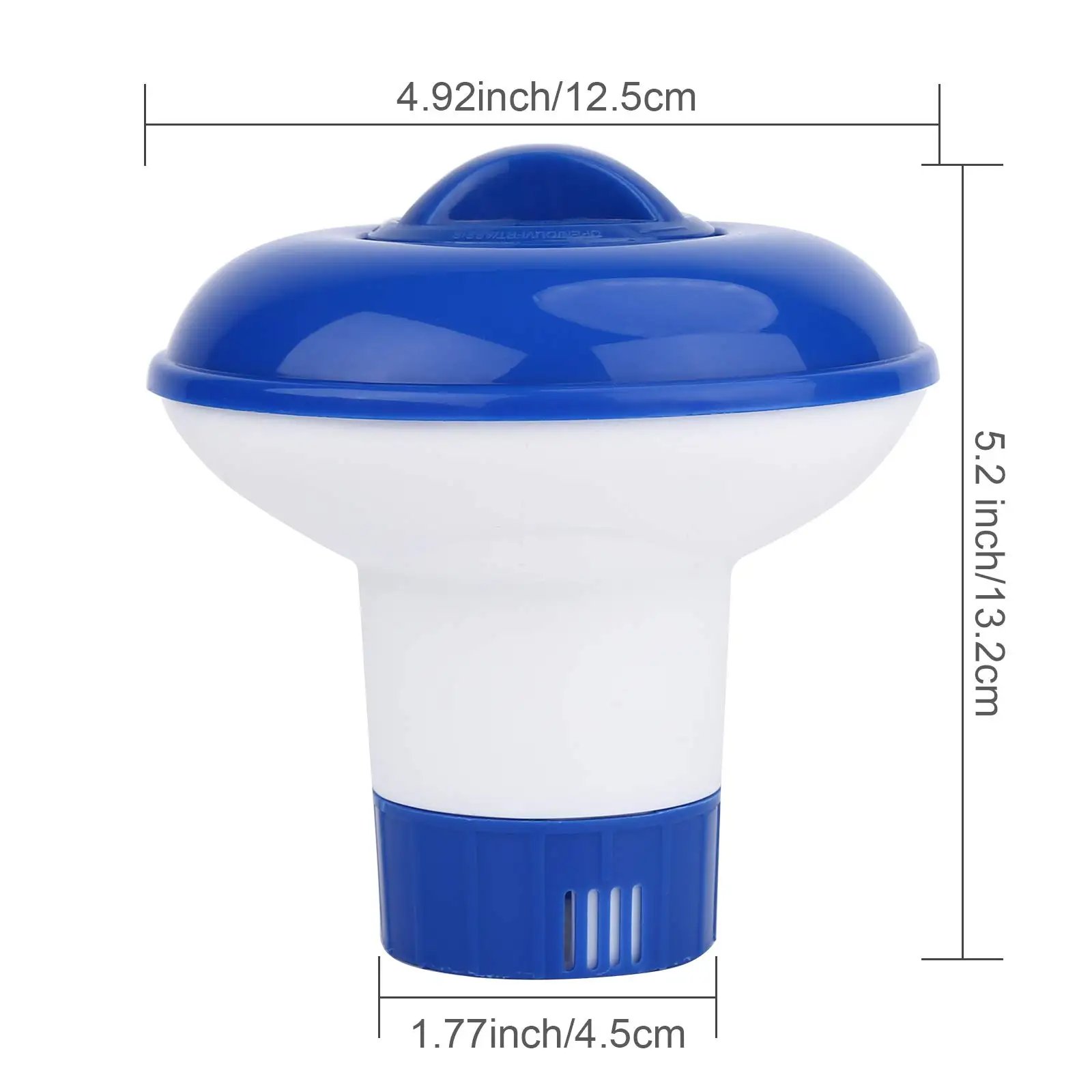 Floating Swimming Pool Chemical Floater Chlorine Bromine Tablets Floating Dispenser Applicator Swimming Spa Hot Tub Supplies