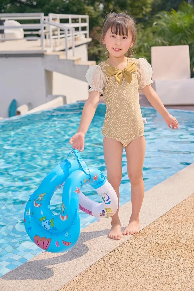 Baby Swimming Ring Child Swim Ring Vest Inflatable Swimming Circle Swim Pool Float Water Play Tube Pool Party Toy