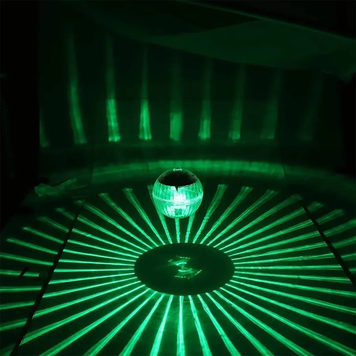 Led Solar Floating Lamp Swimming Pool Ball Solar Panel Powered Pond Drift Waterproof Glow Show Disco Color Changing Light