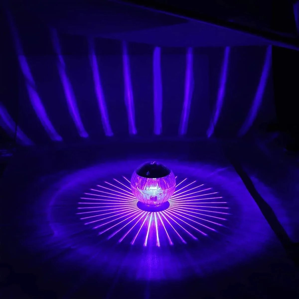 Led Solar Floating Lamp Swimming Pool Ball Solar Panel Powered Pond Drift Waterproof Glow Show Disco Color Changing Light