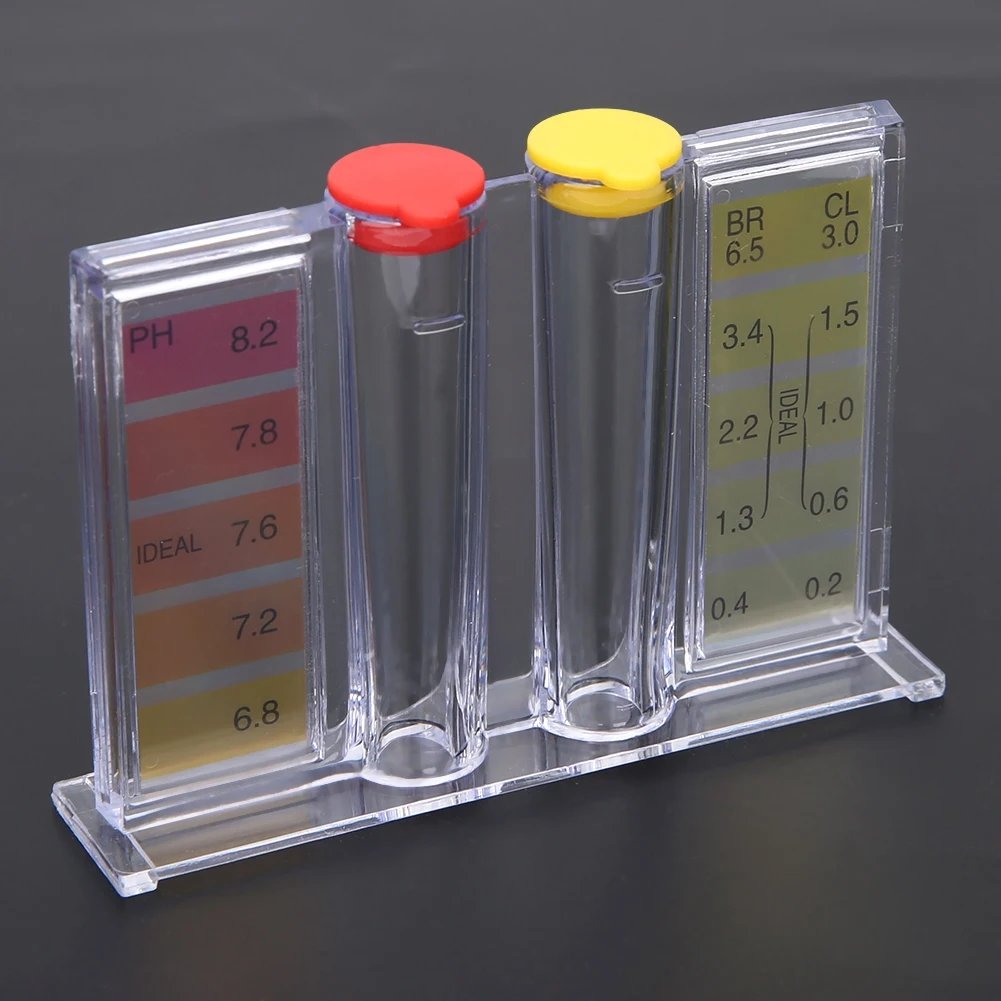PH Chlorine Water Quality Test Kit Swimming Pool Tester Water Testing Box