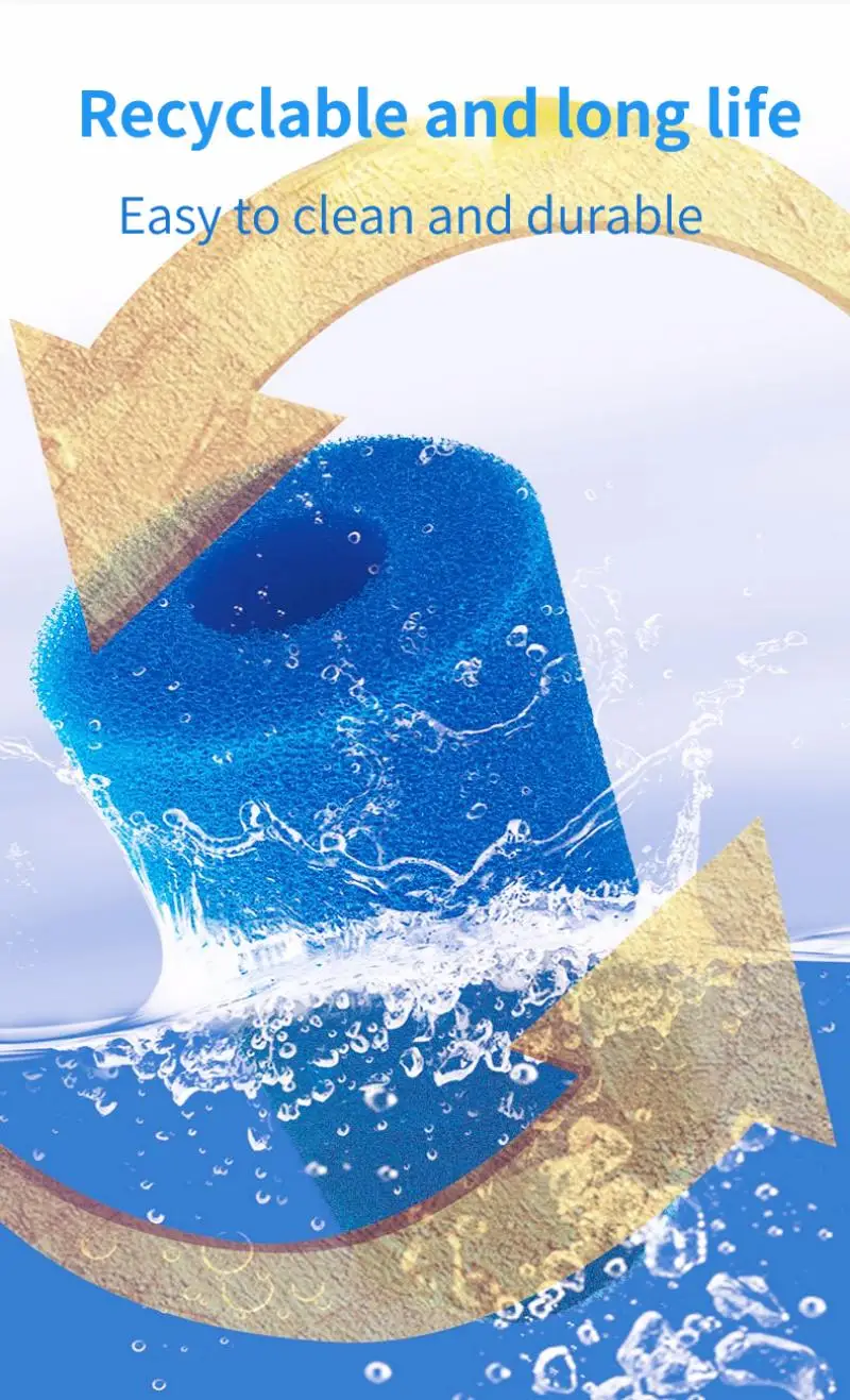 Swimming Pool Foam Filter Sponge Reusable Biofoam Cleaner Water Cartridge Intex Type Swimming Pool Accessories piscina piscine Swimming Pool Foam Filter Sponge Reusable Biofoam Cleaner Water Cartridge Intex Type Swimming Pool Accessories piscina piscine