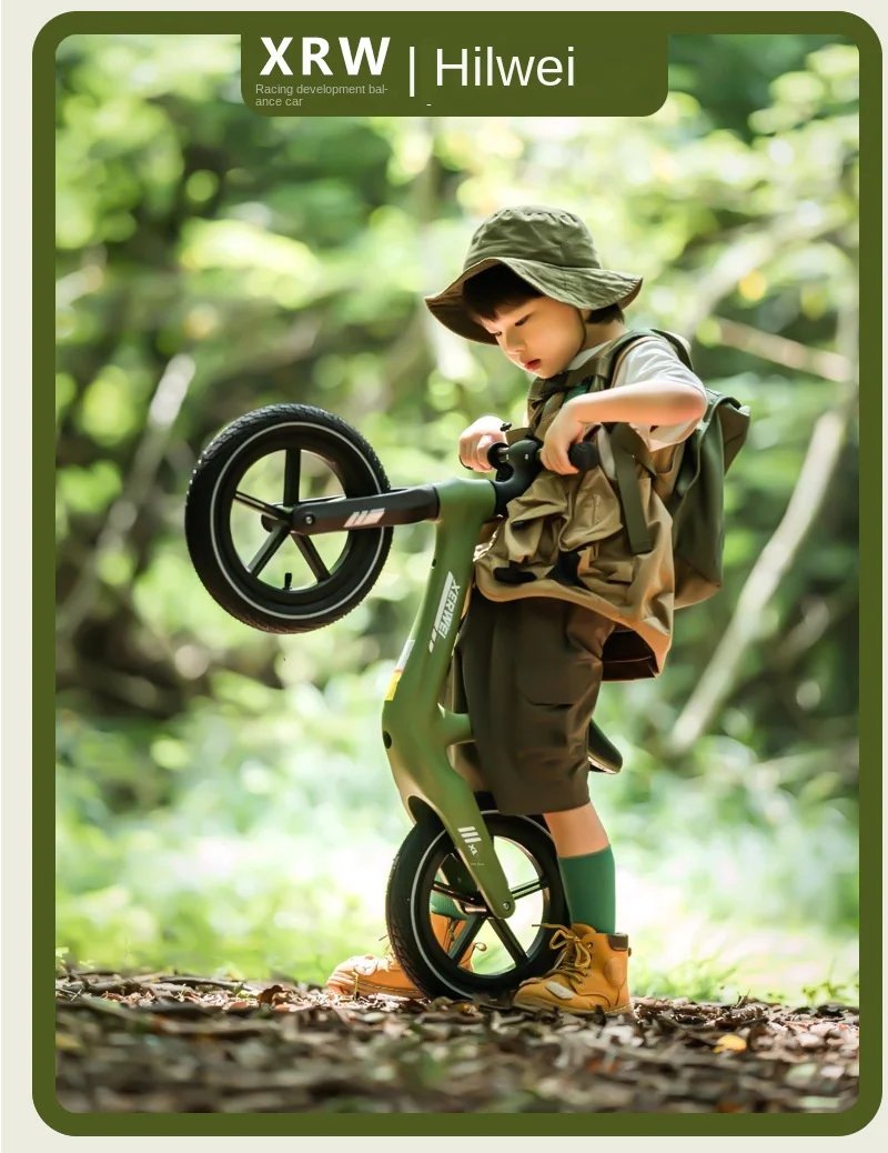 Grylls Children's balance bike sliding bike 2-wheel pedal free baby walking bike male and female children's sliding bike hot new