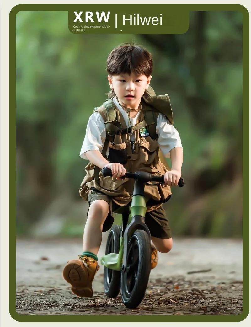 Grylls Children's balance bike sliding bike 2-wheel pedal free baby walking bike male and female children's sliding bike hot new