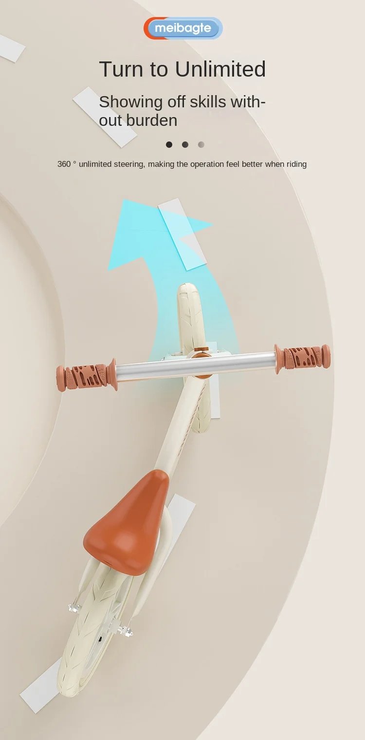 Chase New High Carbon Steel Children's Balance Bike For 2-6 Years Old New Two Wheeled Non Pedal Bike Sliding And Sliding