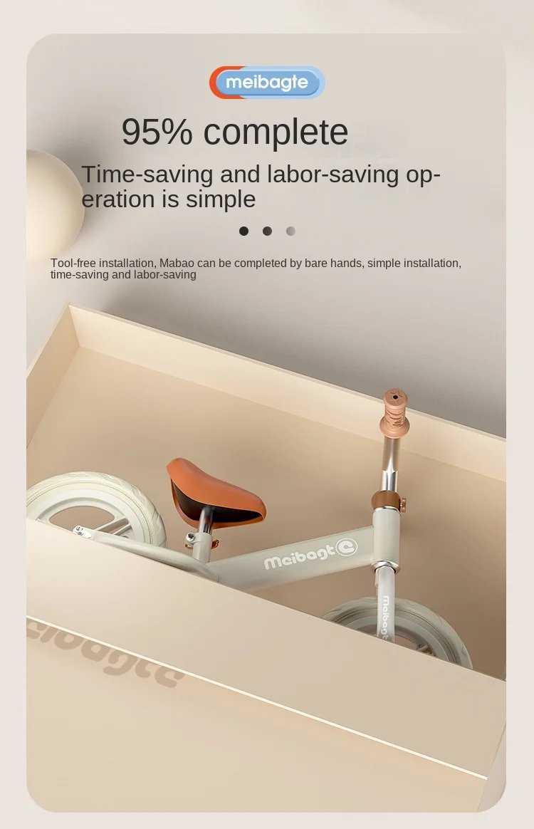 Chase New High Carbon Steel Children's Balance Bike For 2-6 Years Old New Two Wheeled Non Pedal Bike Sliding And Sliding