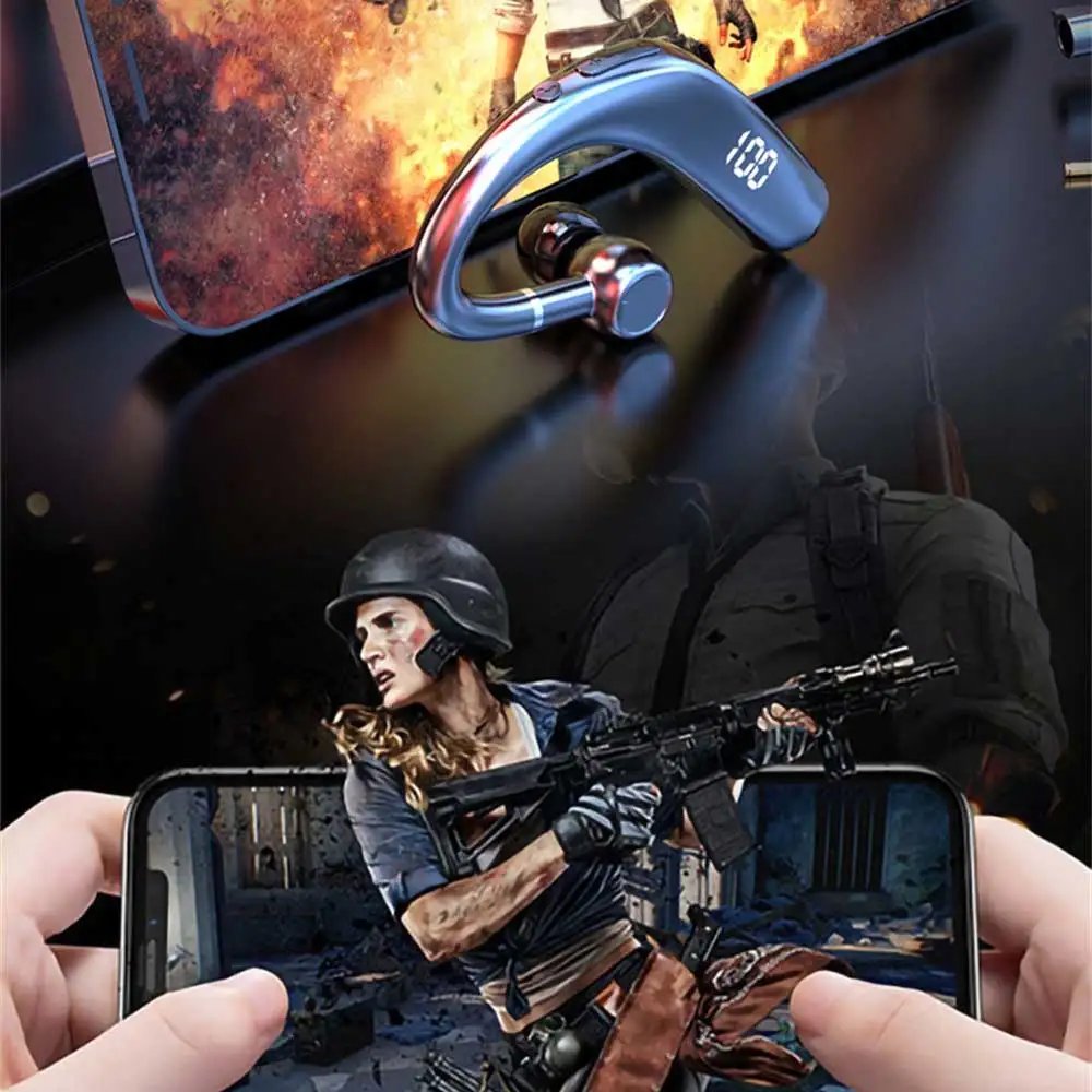 Wireless Bluetooth Headphones With Microphone Earphones Handsfree Noise Canceling Headset For Talking Business Audifonos Driving Wireless Bluetooth Headphones With Microphone Earphones Handsfree Noise Canceling Headset For Talking Business Audifonos Driving