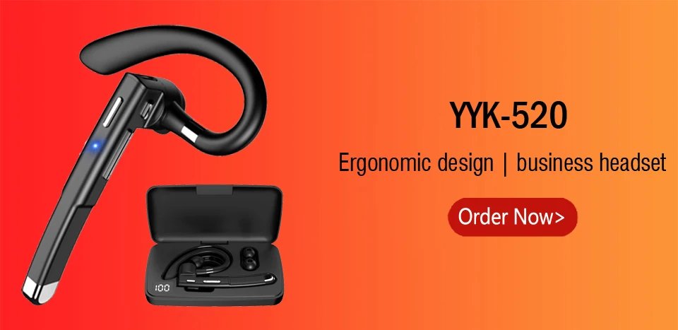 Wireless Bluetooth Headphones With Microphone Earphones Handsfree Noise Canceling Headset For Talking Business Audifonos Driving