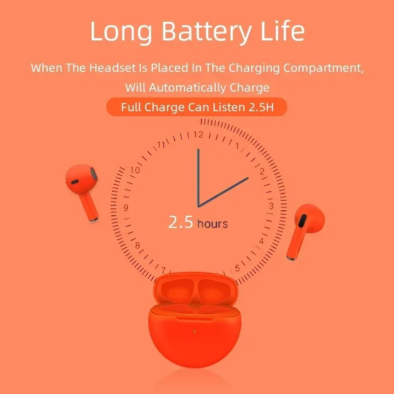 Purchase limit 1 piece Original Air Pro 6 TWS Wireless Bluetooth Headset 5.3 Headphone Mini Earphone with Mic Charging Box for Xiaomi iPhone Earbuds Purchase limit 1 piece Original Air Pro 6 TWS Wireless Bluetooth Headset 5.3 Headphone Mini Earphone with Mic Charging Box for Xiaomi iPhone Earbuds