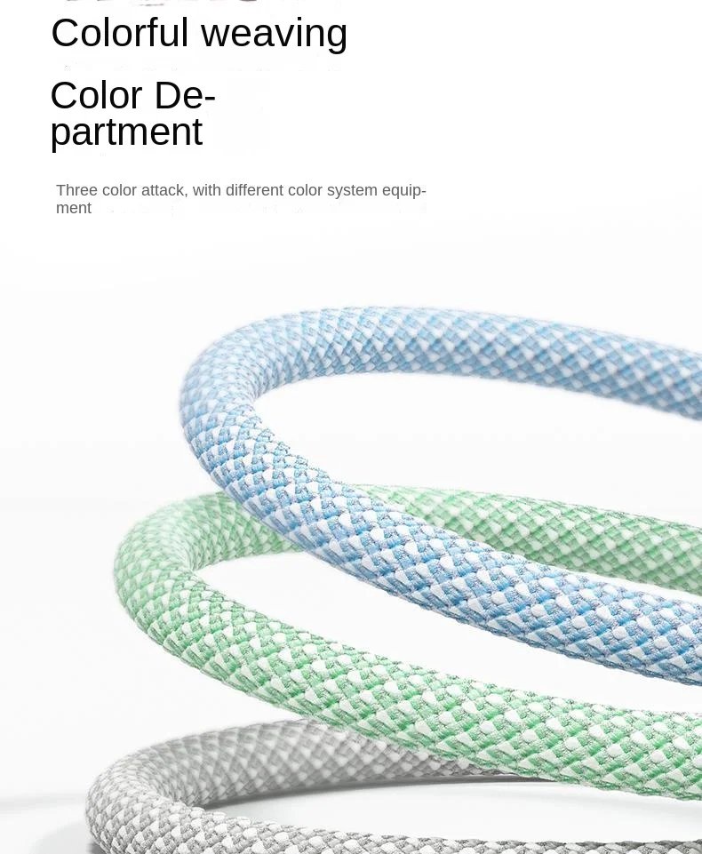 3 In 1 Fast Charging Cable 100W For Xiaomi iPhone Poco Micro USB Type C Charger Cable Cord Multiple Usb C Charging Wire Line