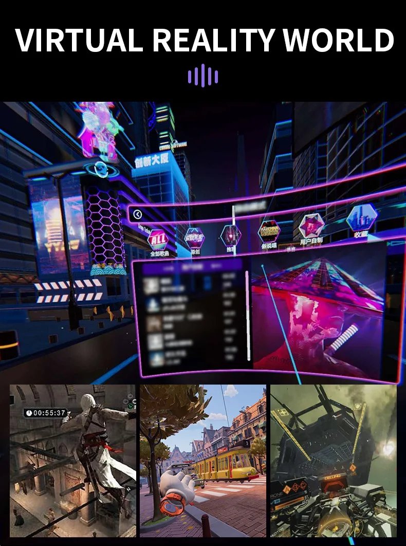 G13 VR Glasses VR Smart Glasses Headset Smart Glasses Helmet Video Game Binoculars For 5-7 Inches Smartphone VR Helmet