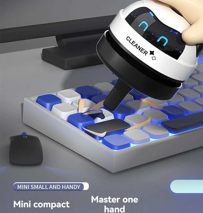 Desktop Vacuum Cleaner Mini Wireless Cleaner Student Stationery Gift Home Portable Rechargeable Desktop Cleaner