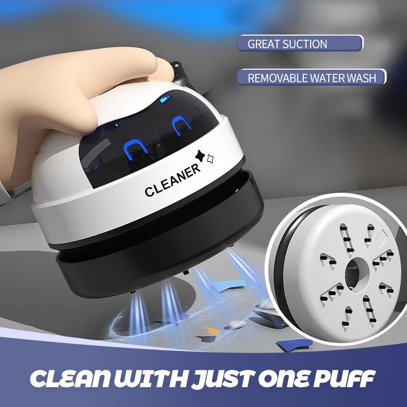 Desktop Vacuum Cleaner Mini Wireless Cleaner Student Stationery Gift Home Portable Rechargeable Desktop Cleaner Desktop Vacuum Cleaner Mini Wireless Cleaner Student Stationery Gift Home Portable Rechargeable Desktop Cleaner